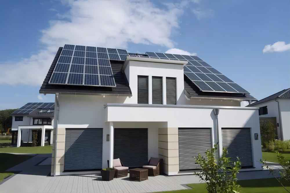 Lösung für ein Solarenergiespeichersystem für Privathaushalte